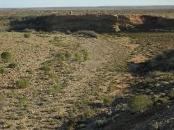 Downstream over Andamooka Waterhole