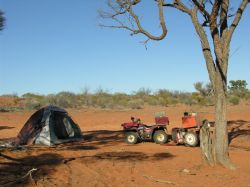 Camp near Wirrda Wells